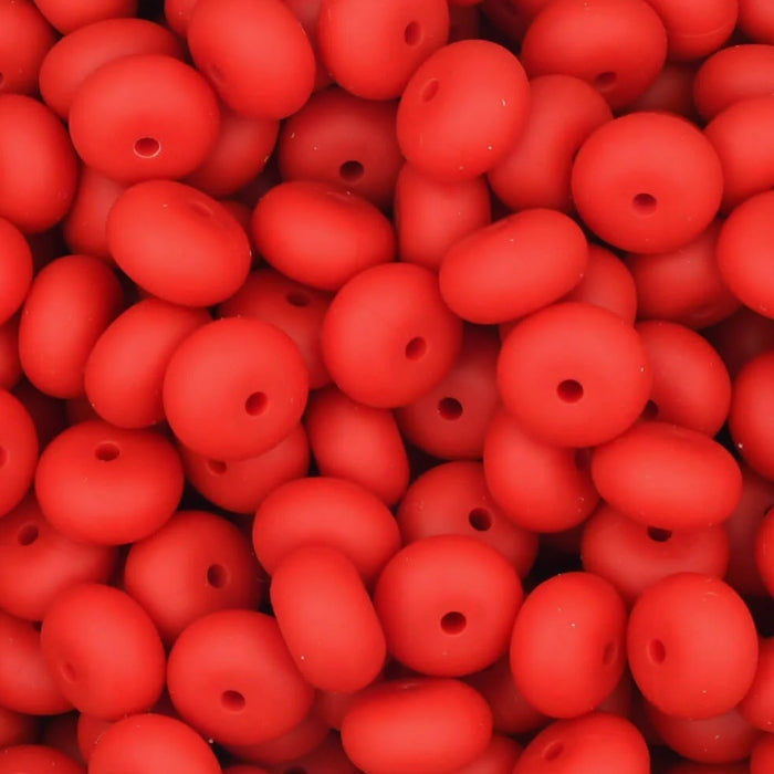 14MM ABACUS BEAD TOMATO #25 (10ct)