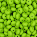 14MM ABACUS BEAD GRANNY SMITH #5 (10ct)
