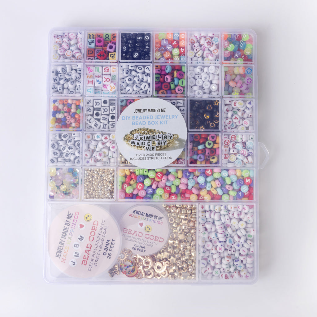 Extra Large Letters Numbers Symbols and Icons Multicolor Bead Kit