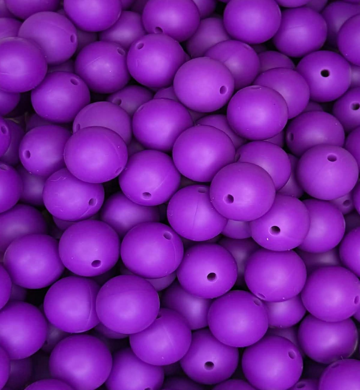 #130 PURPLE RAIN 15MM SOLID (10ct)