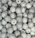 #63 SMOKE MARBLE 15MM SOLID (10ct)