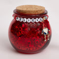 Christmas Woodland Gnome DIY Jar Letter Bead Jar Kit
