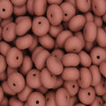 14MM ABACUS BEAD REDWOOD #79 (10ct)
