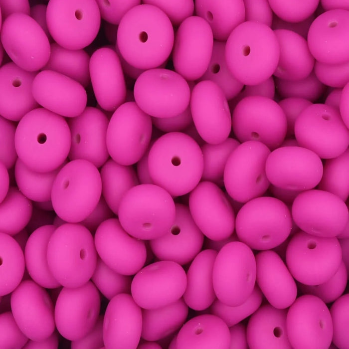 14MM ABACUS BEAD VERY BERRY #35 (10ct)
