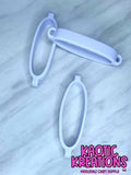 BEADABLE TUMBLER SILICONE CARRIER RING #03 PALE LILAC (1ct)