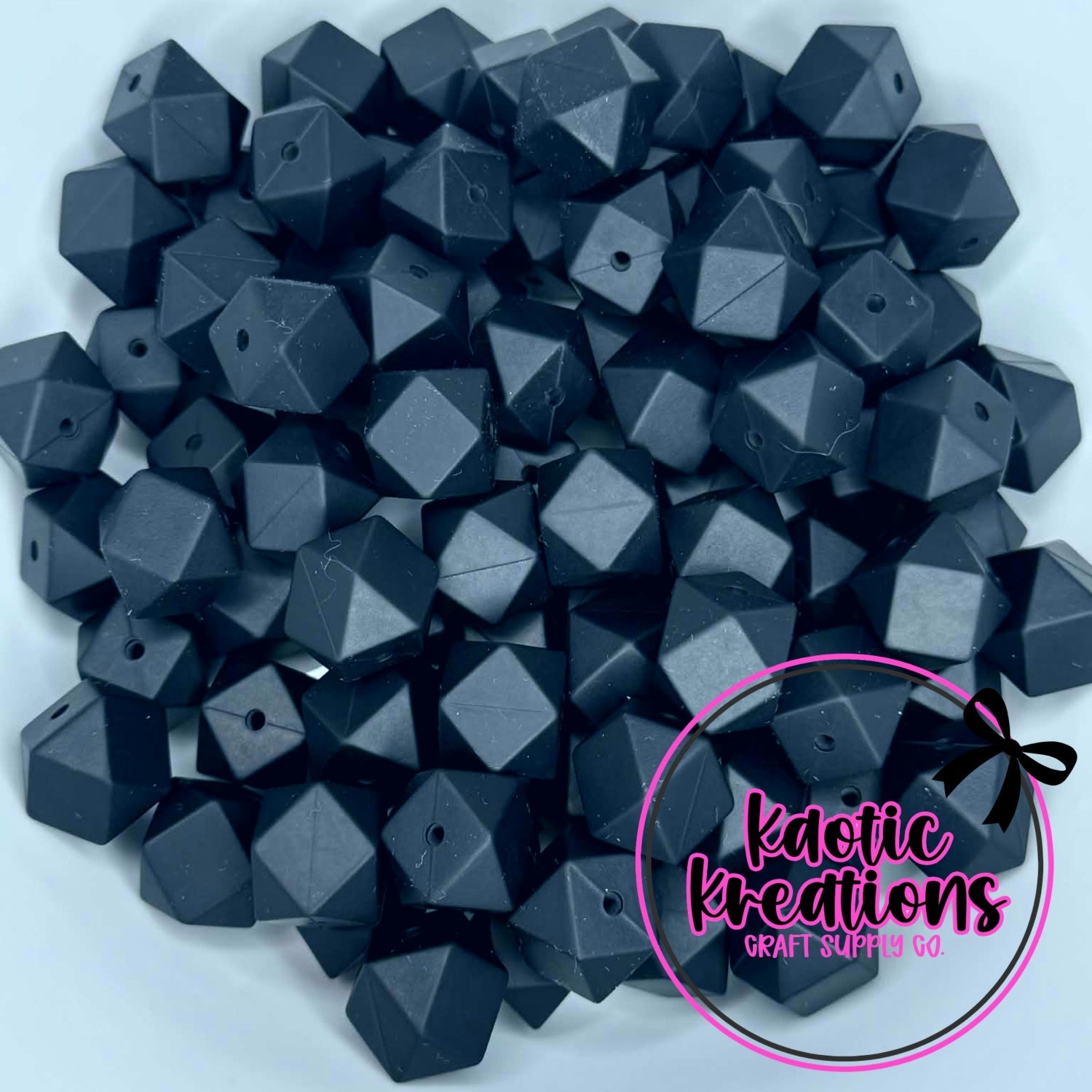 14MM HEXAGON BLACK #27 (10ct)