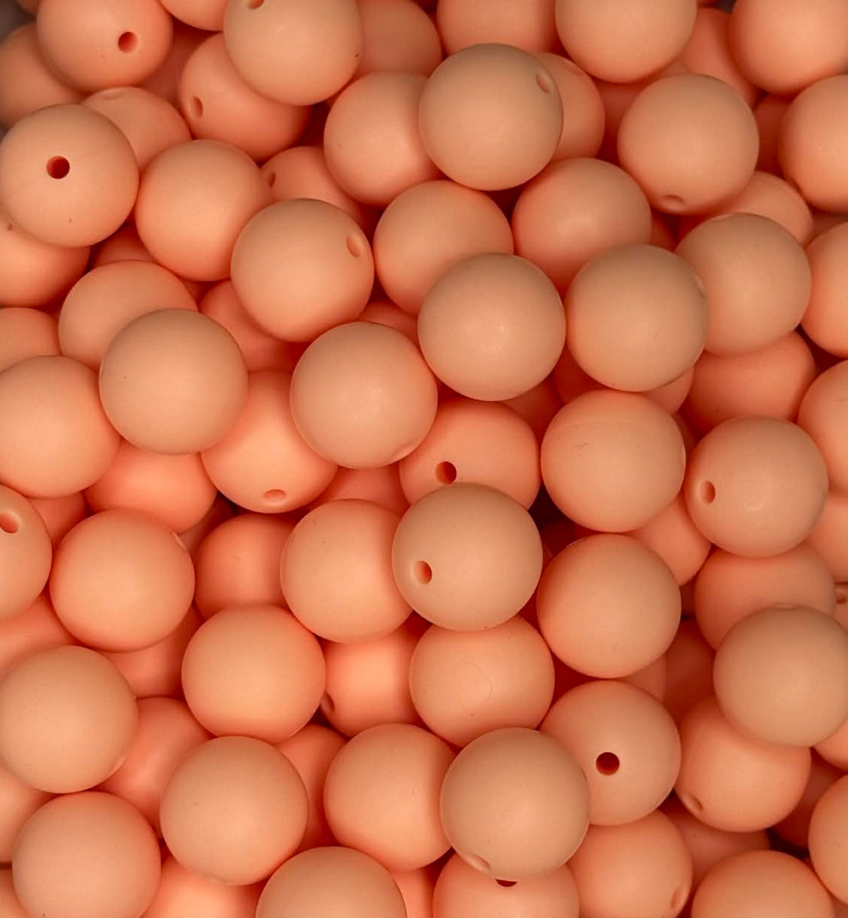 #58 PEACHY 15MM SOLID (10ct)