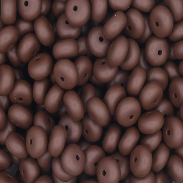 14MM ABACUS BEAD HERSHEY KISS #22 (10ct)
