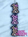 LEOPARD BUNNY SILICONE FOCAL (1ct)