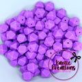 14MM HEXAGON ORCHID #4 (10ct)