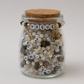 Vogue Stretchy Word Bead Bracelet Jar