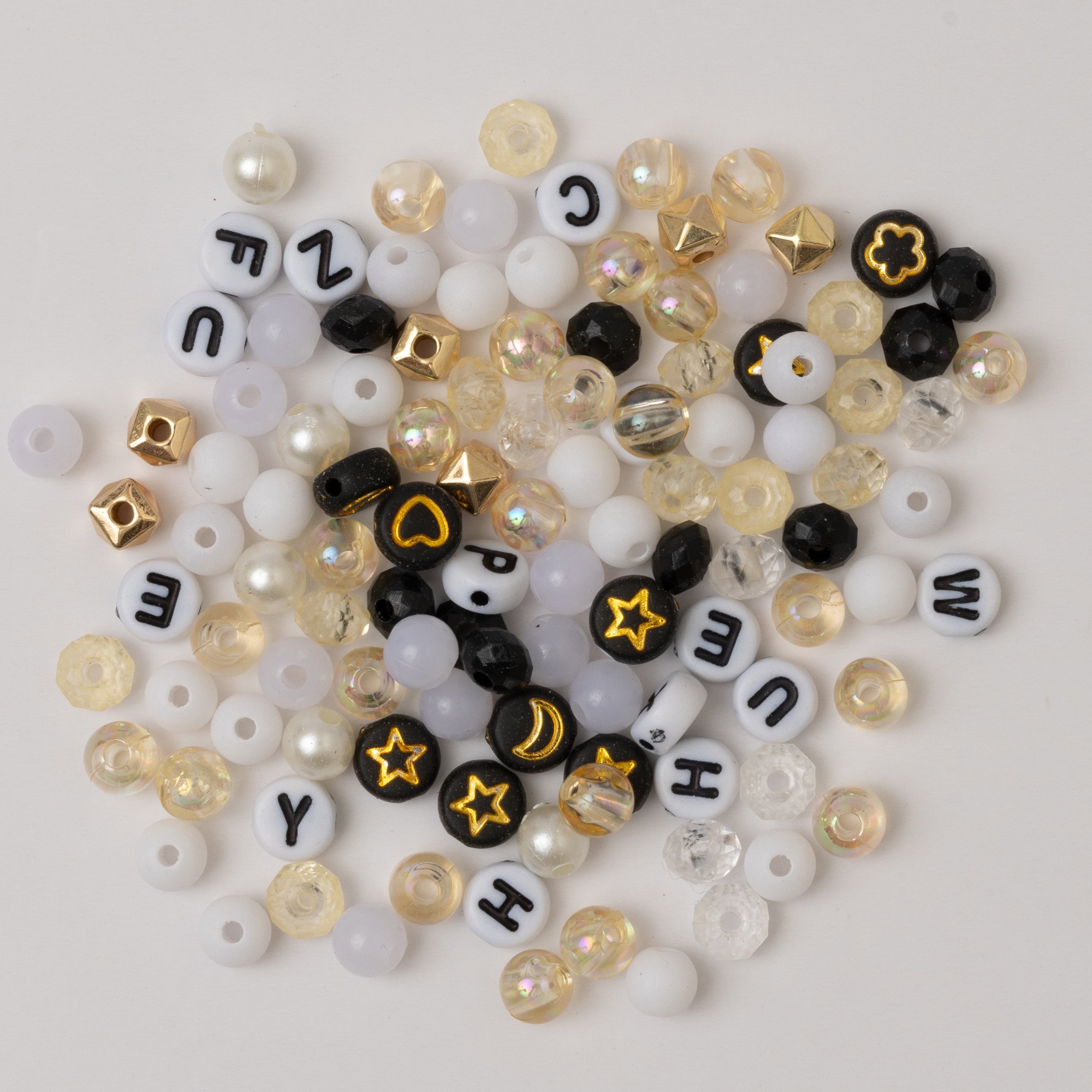 Vogue Stretchy Word Bead Bracelet Jar