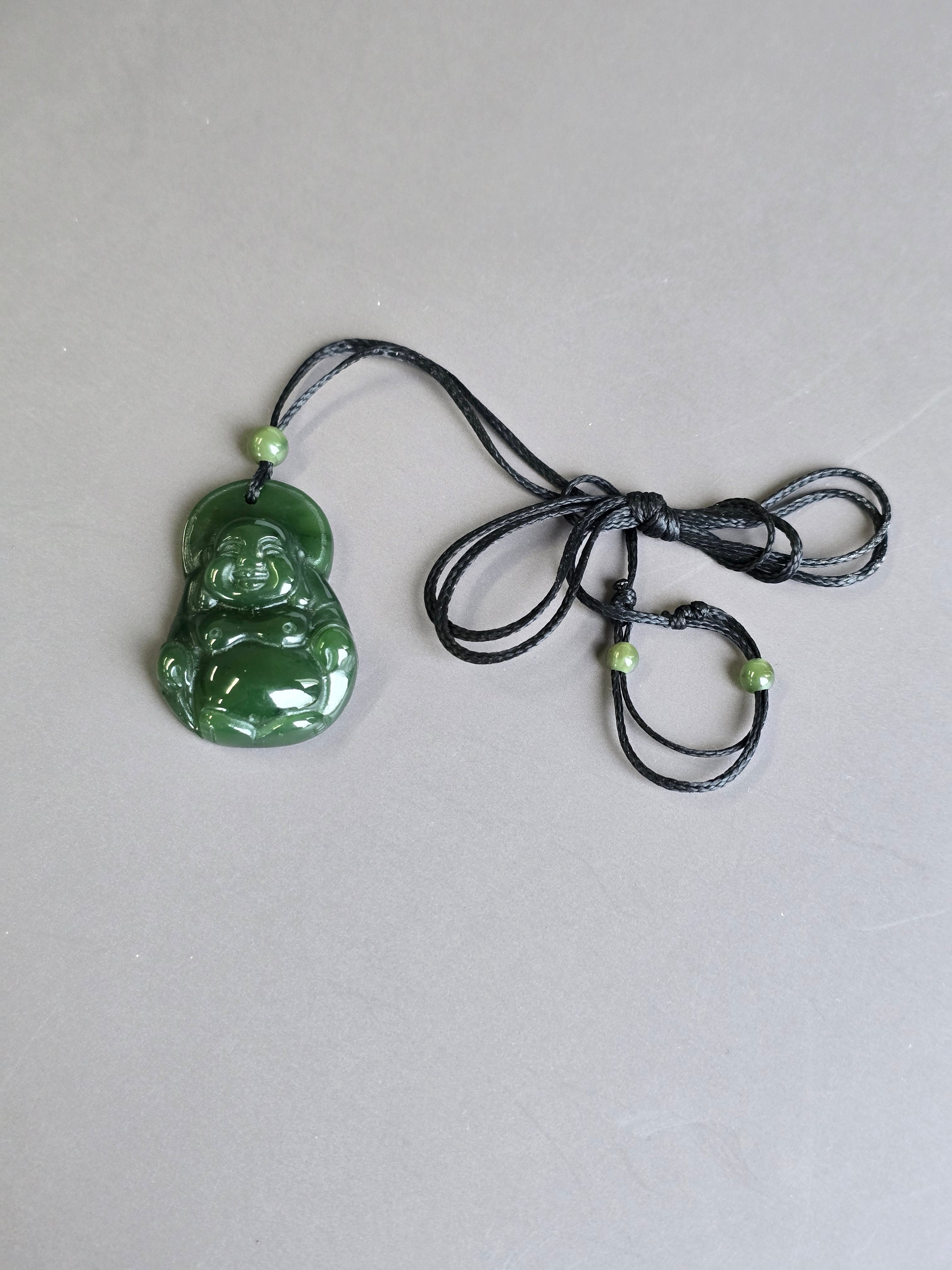 Pendant, Happy Buddha 3219