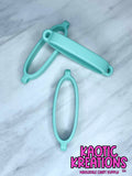BEADABLE TUMBLER SILICONE CARRIER RING #13 MINT GREEN (1ct)