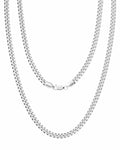 Silver Cuban Link Chain (3.5mm)