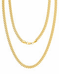 Gold Cuban Link Chain (3.5mm)
