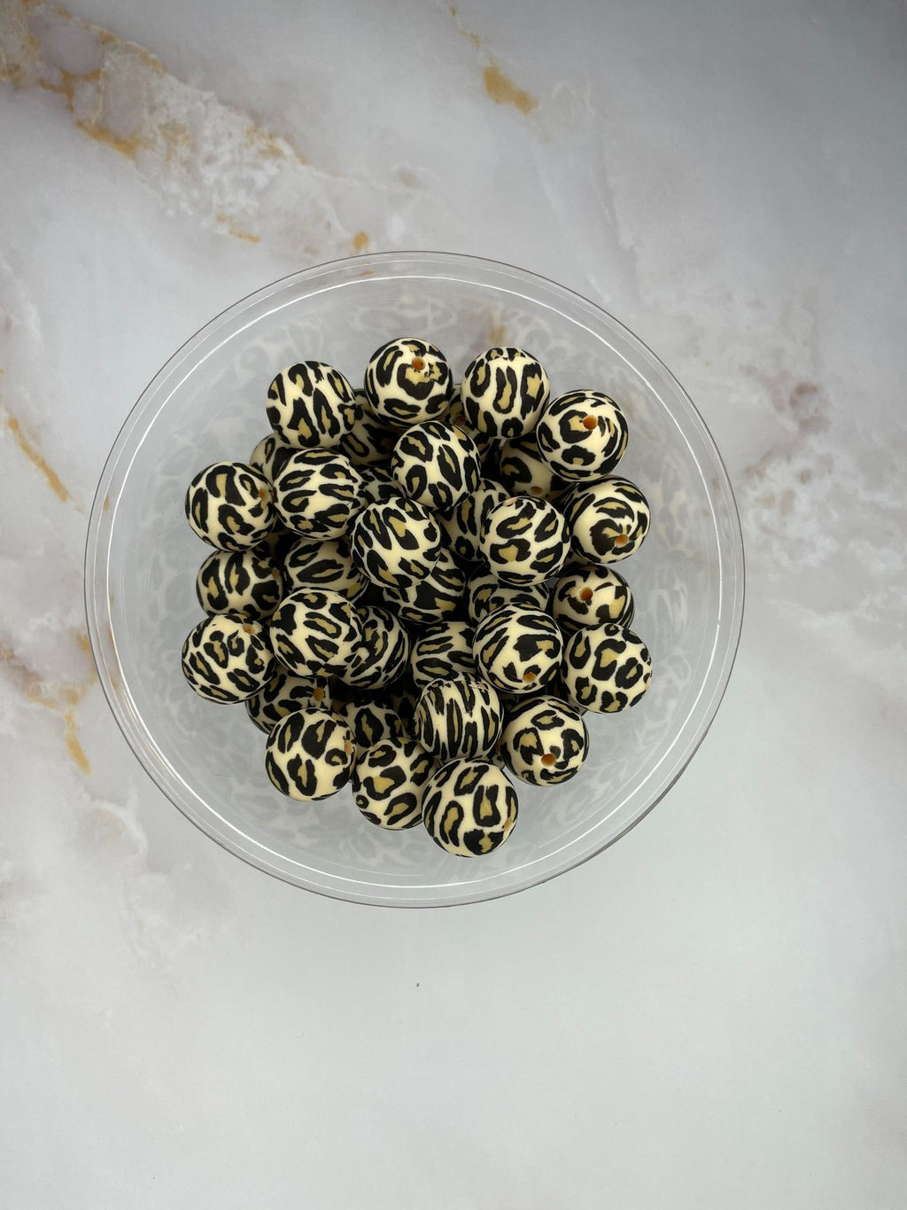 P2 CREAM LEOPARD 15MM PRINT (10ct)