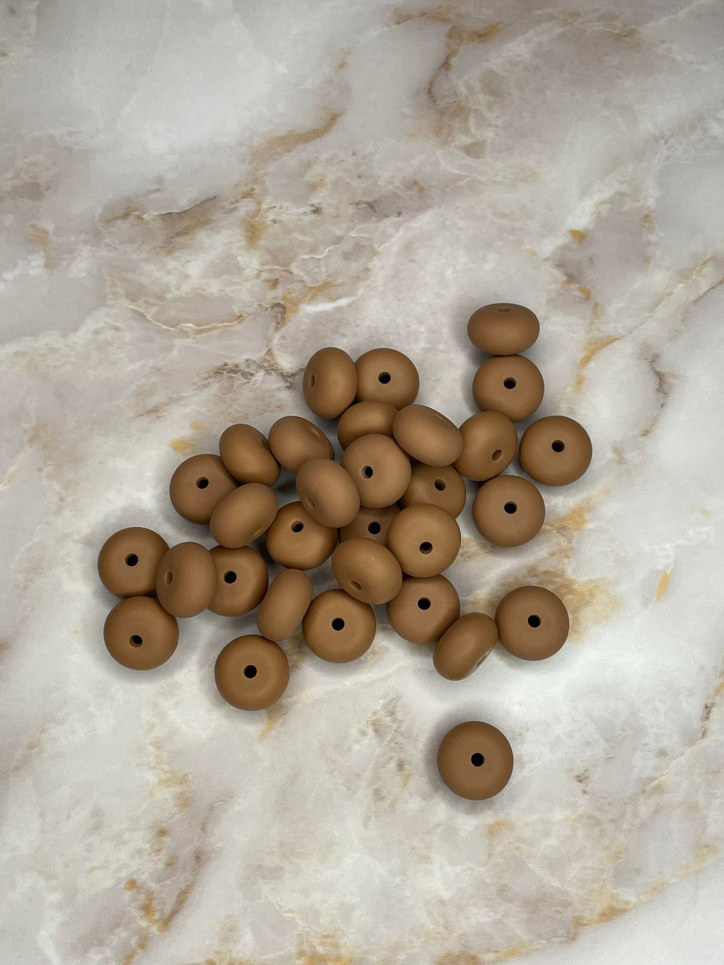 14MM ABACUS BEAD HAZELNUT #77 (10ct)