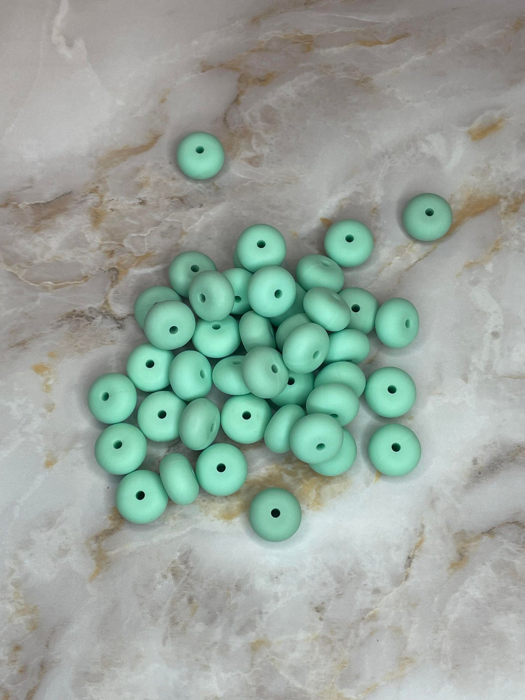 14MM ABACUS BEAD SEAFOAM #38 (10ct)