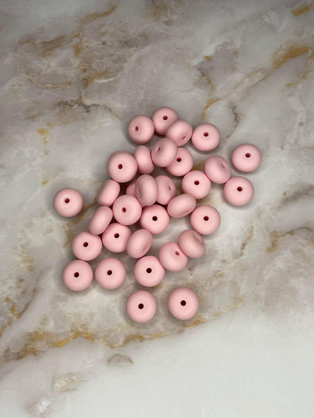 14MM ABACUS BEAD PINK LEMONADE #87 (10ct)