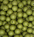 #137 ARMY GREEN 15MM SOLID (10ct)