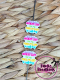I DON'T HAVE A BUCKET LIST SILICONE FOCAL D212