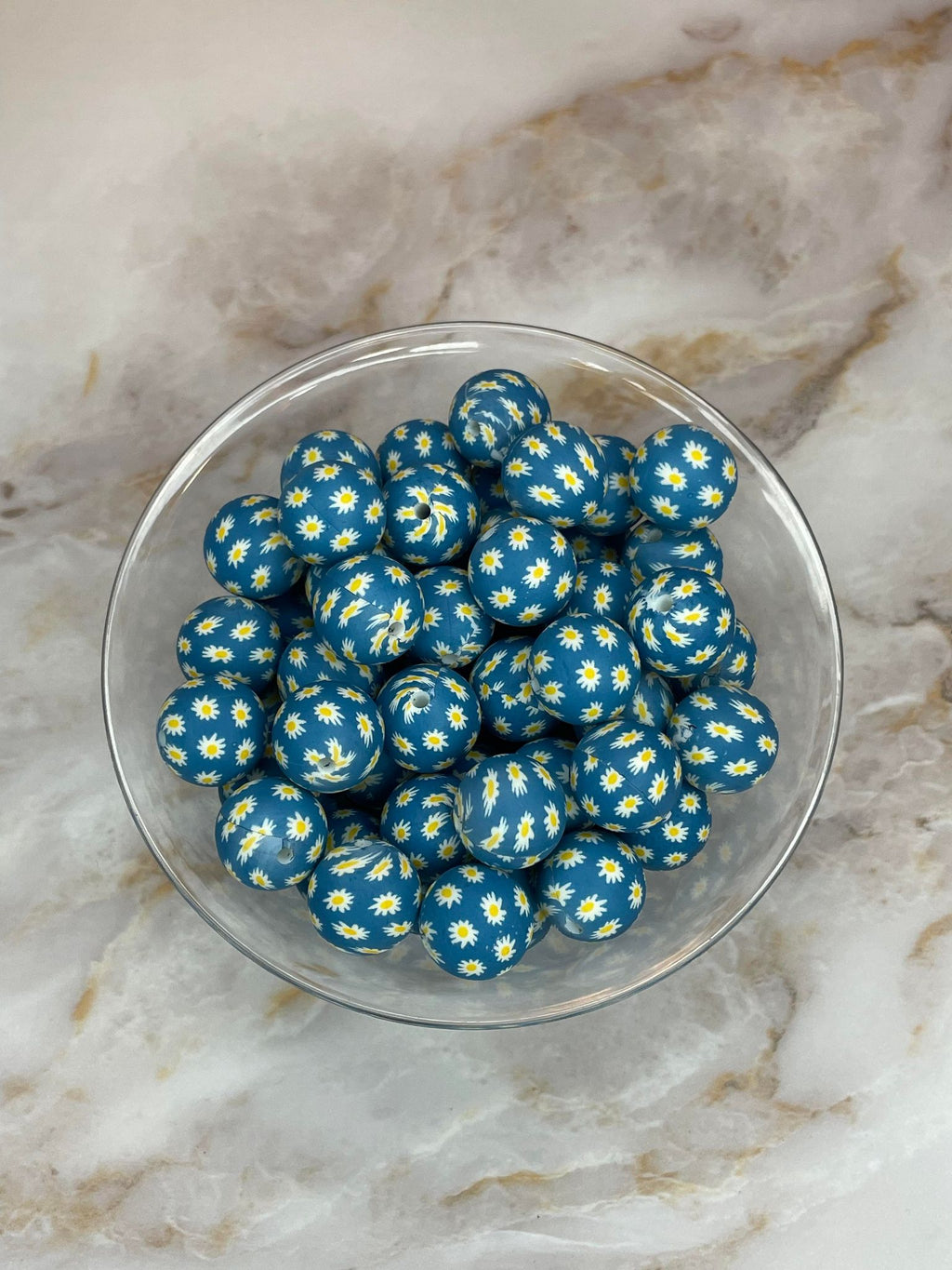 P60 BLUE DAISY 15MM PRINT (10ct)
