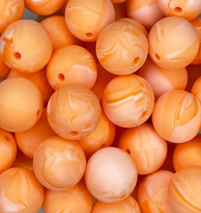 #147 ORANGE CREAMSICLE 15MM SOLID (10ct)