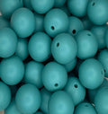 #164 CARRIBEAN TURQUOISE 15MM SOLID (10ct)