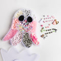 Pastel Pink Glow in the Dark Halloween Ghost Compartment Box DIY Letter Bead Box
