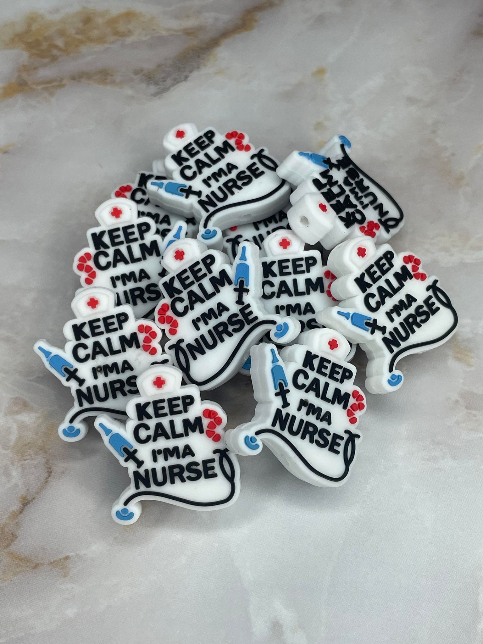 KEEP CALM I'M A NURSE SILICONE FOCAL D255 (1ct)