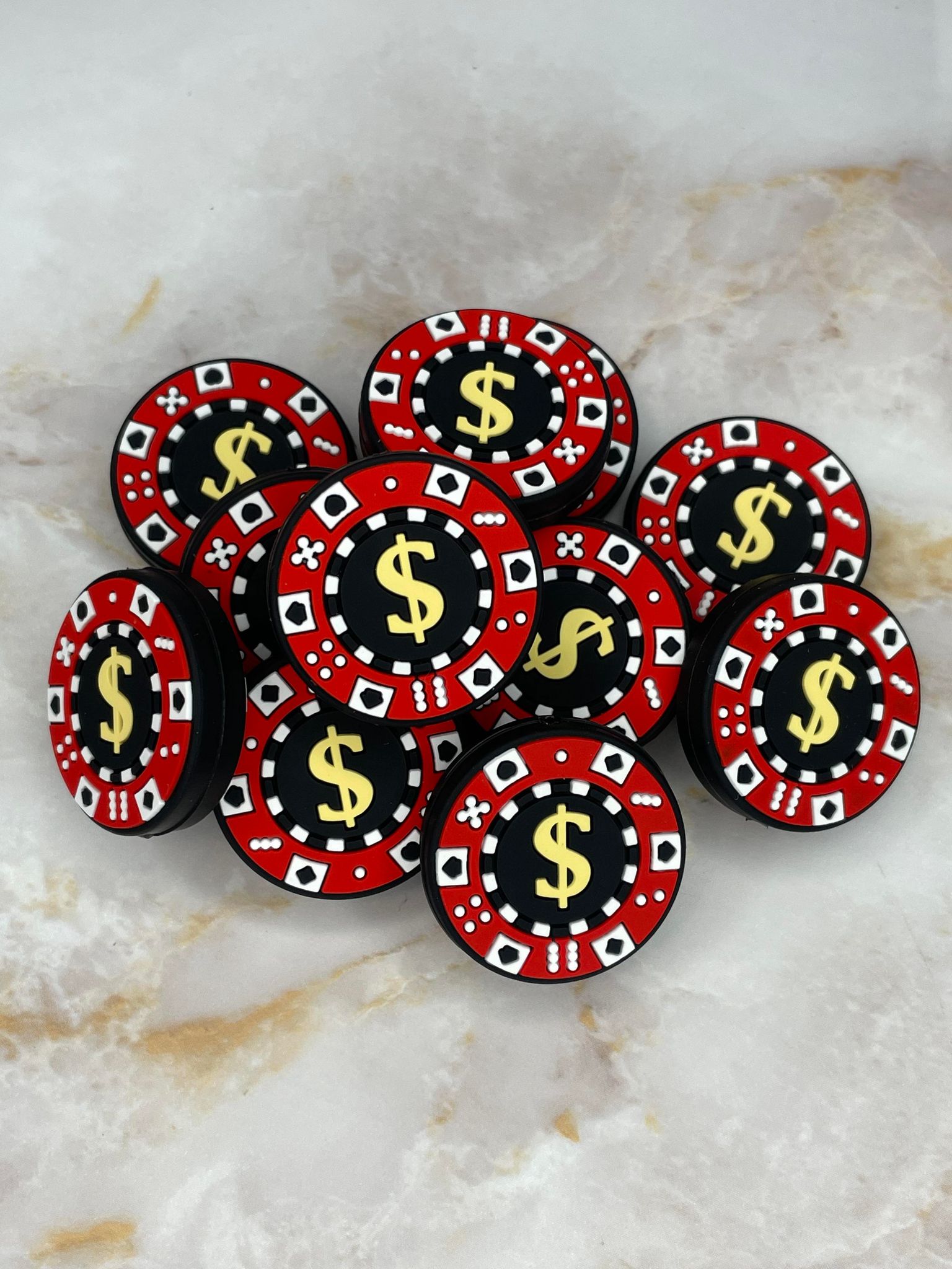 POKER CHIP SILICONE FOCAL D177 (1ct)
