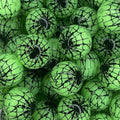P550 SPIDER WEB GREEN GLOW 15MM PRINT (10ct)