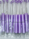 BEADABLE PLASTIC PEN PEARLESCENT LAVENDER B29 (1ct)