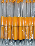 BEADABLE PLASTIC PEN SOLID ORANGE B21 (1ct)