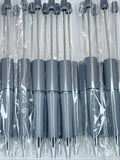 BEADABLE PLASTIC PEN SOLID CHARCOAL B29 (1ct)