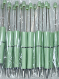 BEADABLE PLASTIC PEN SOLID GRACEFUL GREEN B30 (1ct)