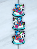 COLORFUL GHOST ON UNICORN SILICONE FOCAL D186 (1ct)