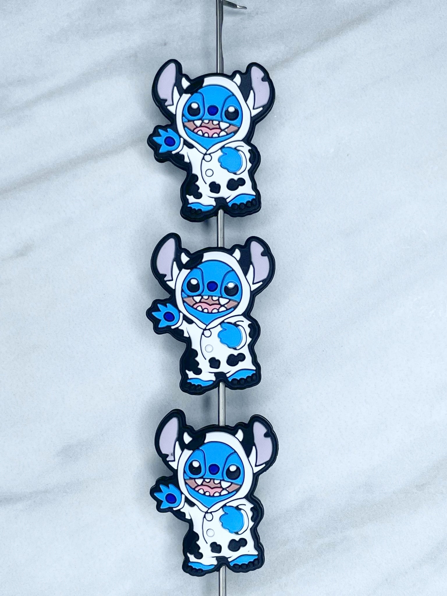 BLUE ALIEN COW COSTUME SILICONE FOCAL D493 (1ct)