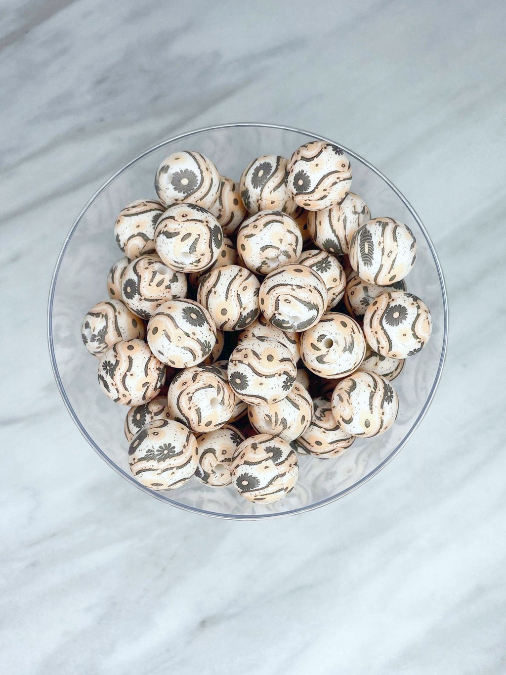 P584 DESERT DAISY 15MM PRINT (10ct)