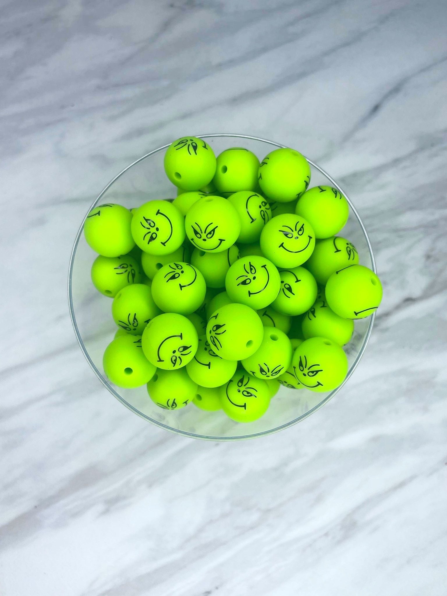 P592 MR GREEN FACE 15MM PRINT (10ct)