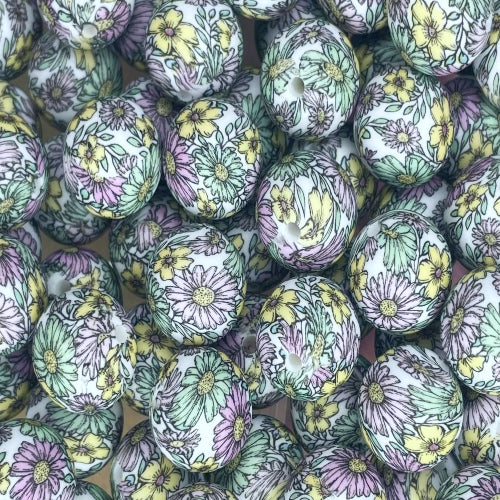 P620 SPRING WILDFLOWER 15MM PRINT (10ct)
