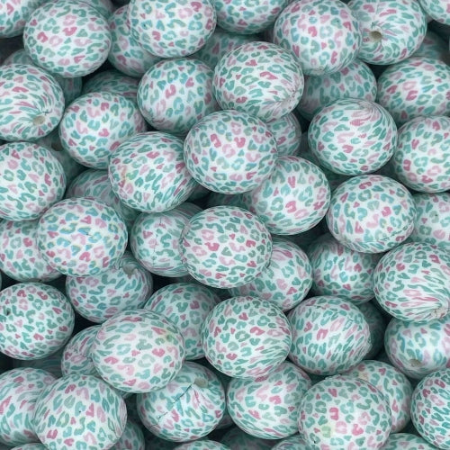 P594 PASTEL LEOPARD 15MM PRINT (10ct)