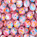 P637 PINK HOPPY EASTER 15MM PRINT (10ct)