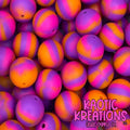 K7 15MM ORANGE/PINK/PURPLE SWIRL (10ct)