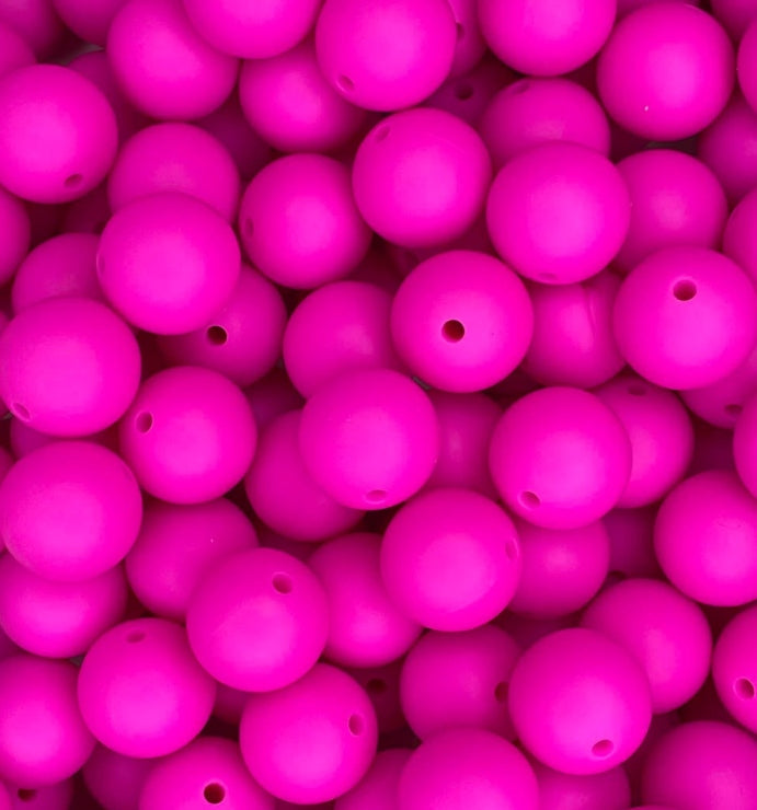 #222 SHOCKING PINK 15MM SOLID (10ct)