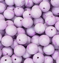 #235 LILAC MARBLE 15MM SOLID (10ct)