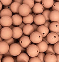 #245 DESERT CORAL 15MM SOLID (10ct)