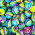 K2 15MM LIME/PURPLE/TEAL SWIRL (10ct)