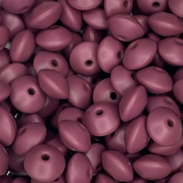 (DISCONTINUED) #260 12MM LENTIL WINE BERRY (1ct)